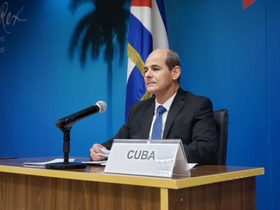 Viceministro de Relaciones Exteriores de Cuba, Rogelio Sierra