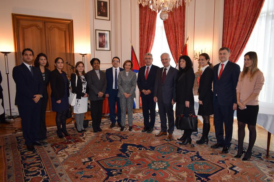 La República de Cuba y el Principado de Mónaco celebran el 10º aniversario del establecimiento de las relaciones diplomáticas entre ambos países.  