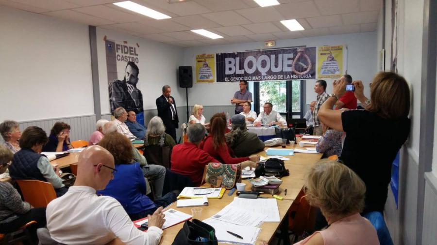 Asamblea General anual de la histórica asociación de solidaridad «Francia-Cuba»