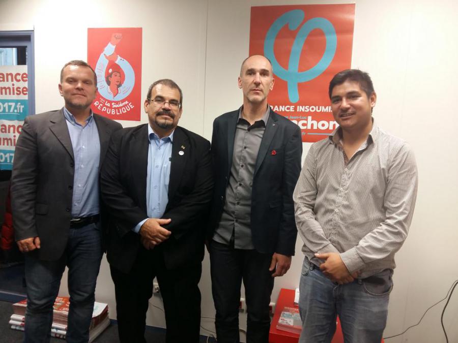 La Francia Insumisa (FI) reitera a funcionario del PCC solidaridad y apoyo a Cuba