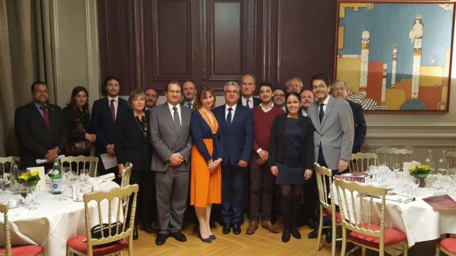 Embajador de Cuba interviene en debate organizado por el Club Europa Latina del Centro de Estudios y Prospectiva Estratégica (CEPS)