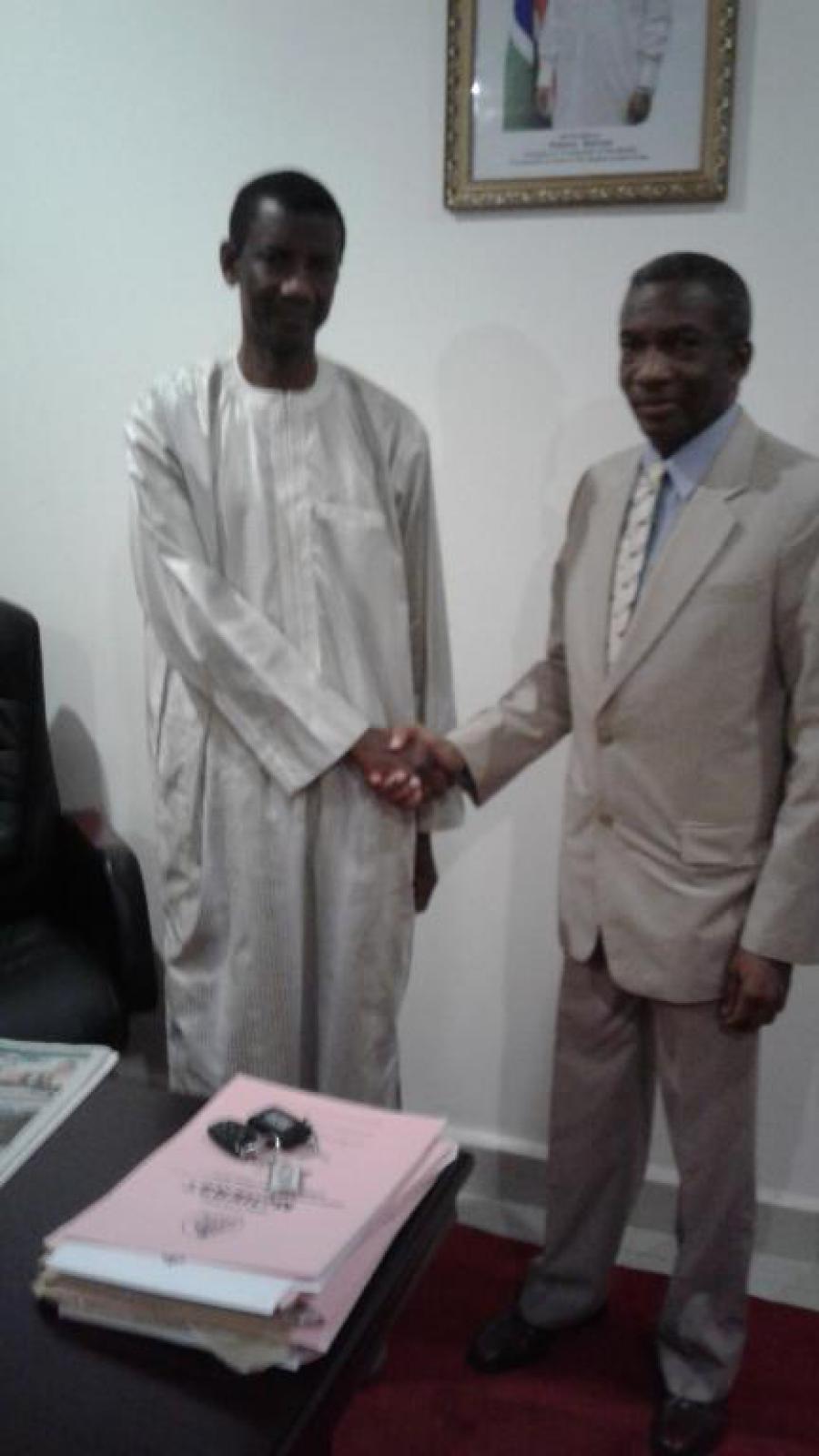 Embajdor cubano, Ministro de Educación Superior, Gambia