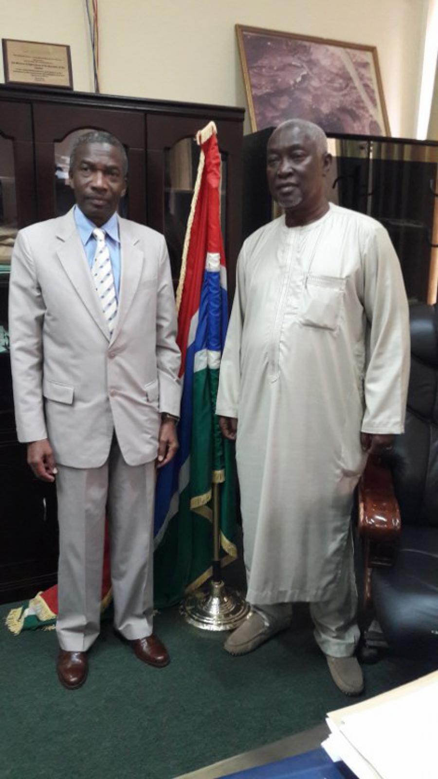 Minister of Agriculture met the Cuban Ambassador