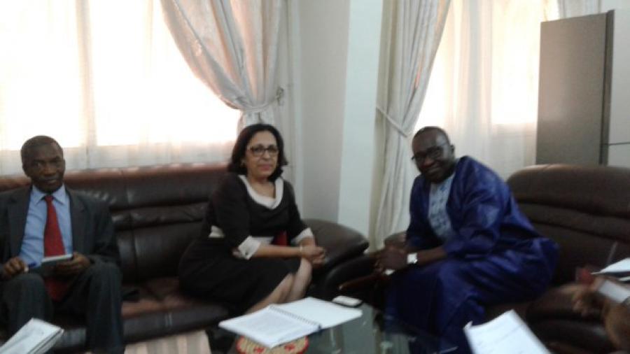Visita de la Directora Africa Subsahariana a Gambia