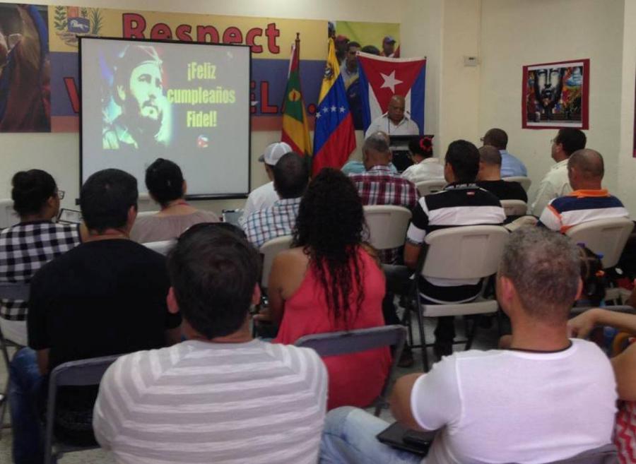 Festejan en Granada 90 cumpleaños del Comandante en Jefe Fidel Castro Ruz.