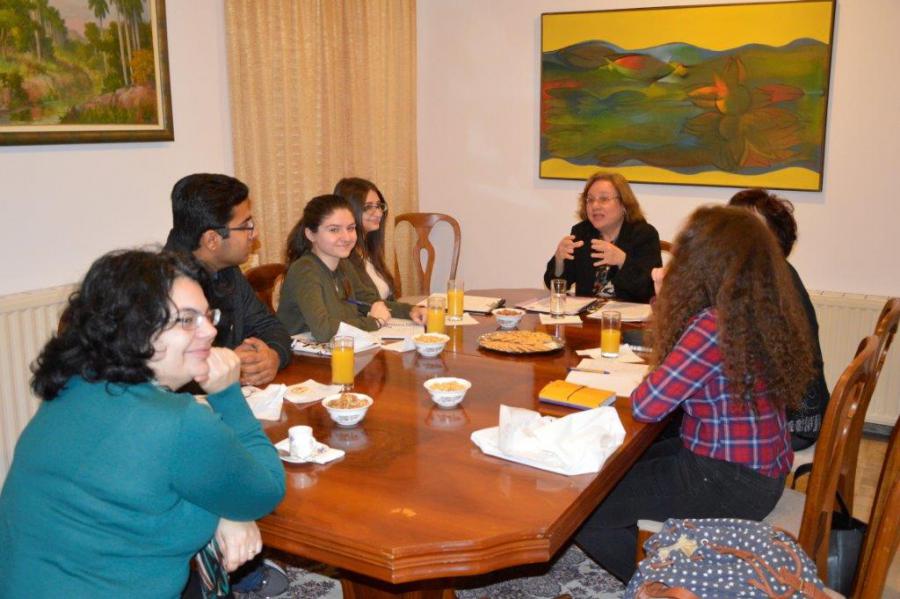 Escuela Griega representa a Cuba en simulación Modelo ONU