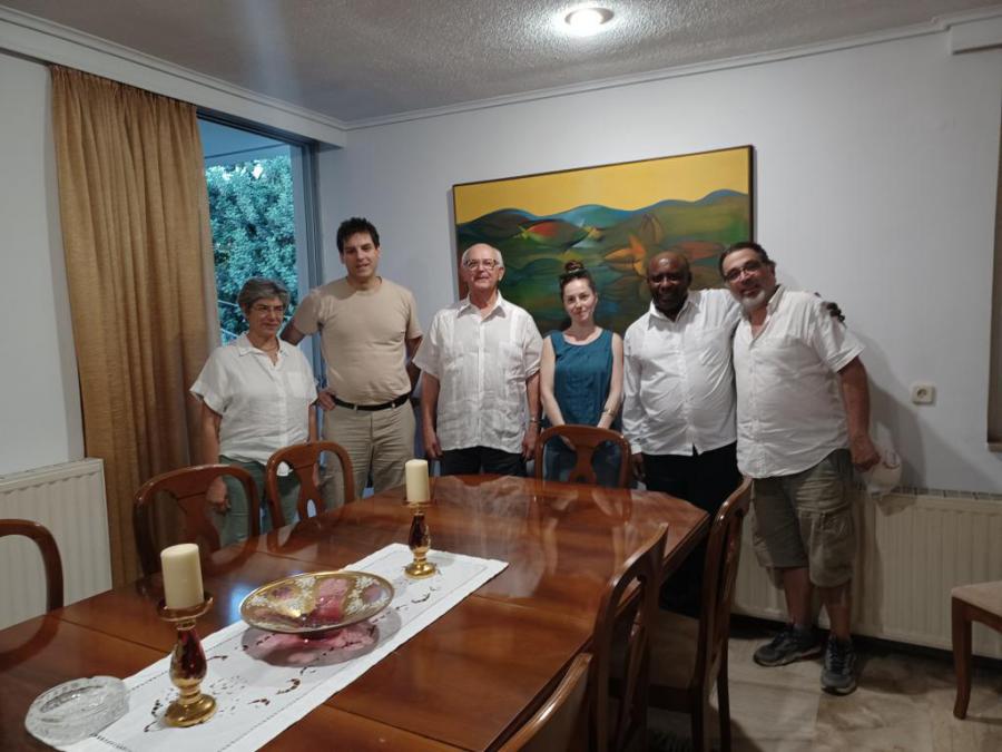 MEETING OF THE AMBASSADOR OF CUBA WITH MEMBERS OF THE BOARD OF DIRECTORS OF THE “JOSE MARTI” CULTURAL ASSOCIATION