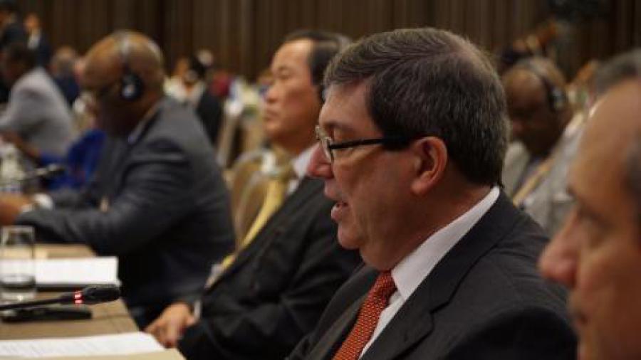 Statement by Bruno Rodríguez Parrilla, Minister of Foreign Affairs of the Republic of Cuba, at the Meeting of The Ministerial Committee on Palestine. Eighteenth Summit of the Movement of Non-Aligned Countries. Baku, October 23, 2019