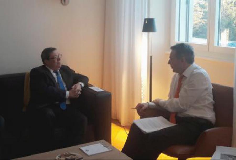 Ministro de Relaciones Exteriores de Cuba reafirma compromiso de la Isla con el Derecho Internacional Humanitario.