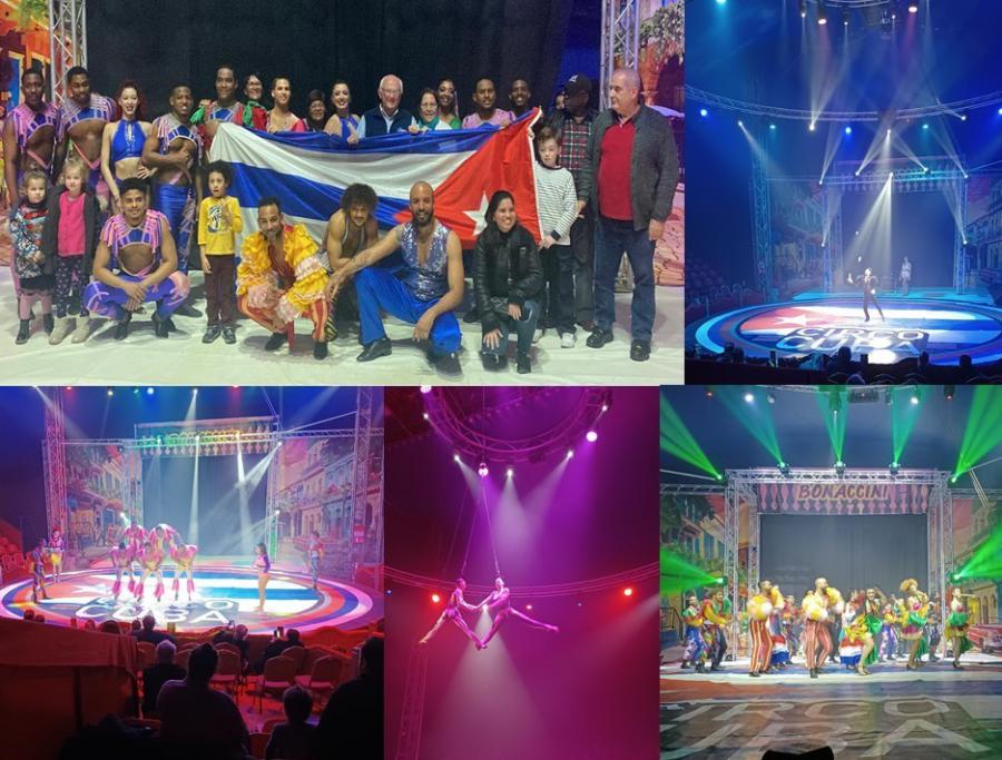 CONTINUA SUS PRESENTACIONES EN ATENAS EL CIRCO NACIONAL DE CUBA.