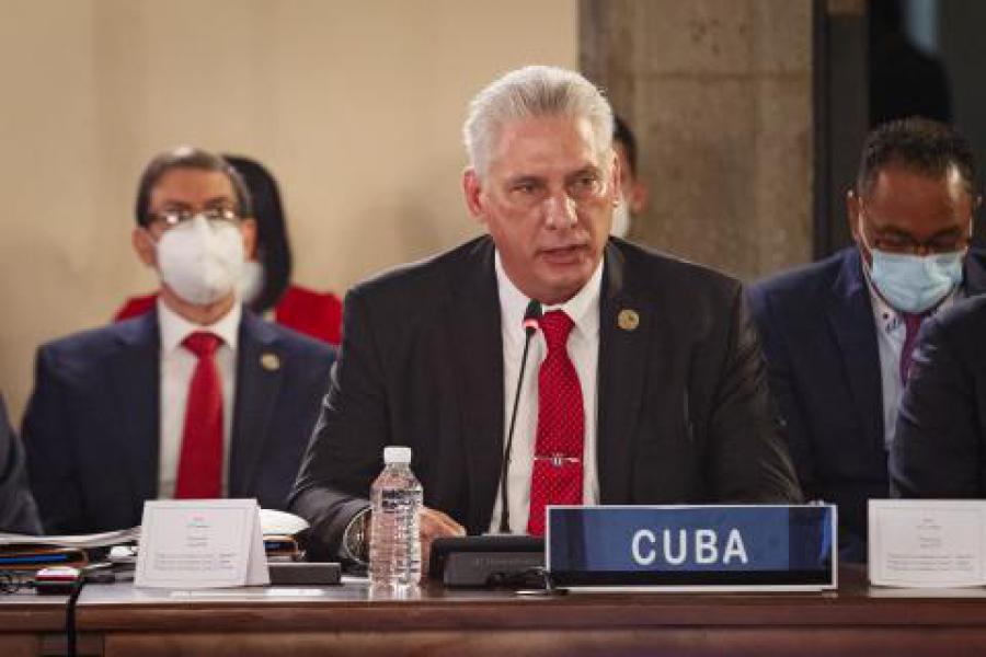 Discurso del Presidente de la República de Cuba Miguel Diaz- Canel Bermúdez en cumbre CELAC