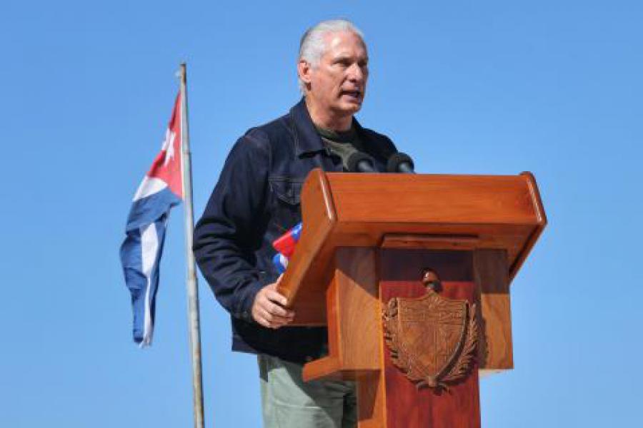 Statement by President of the Republic of Cuba, Miguel Díaz-Canel Bermúdez 