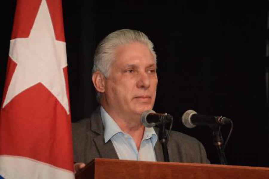 Díaz-Canel: "We will continue to advocate for a serious, constructive and realistic diplomatic solution to the current crisis in Europe" Díaz-Canel: "We will continue to advocate for a serious, constructive and realistic diplomatic solution to the current crisis in Europe"