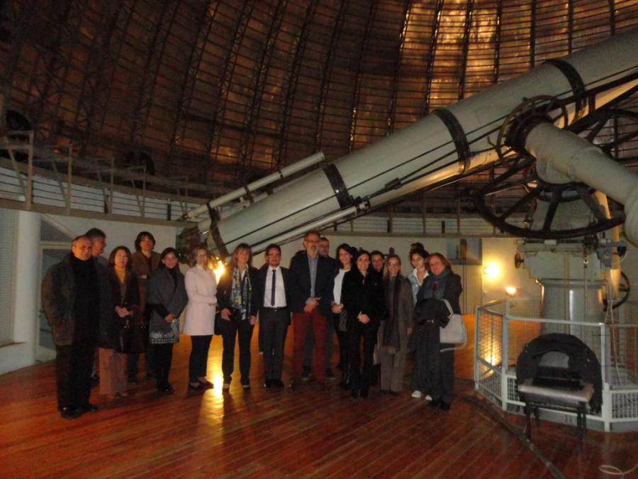 Visitan Embajadores latinoamericanos Observatorio nacional de Atenas.