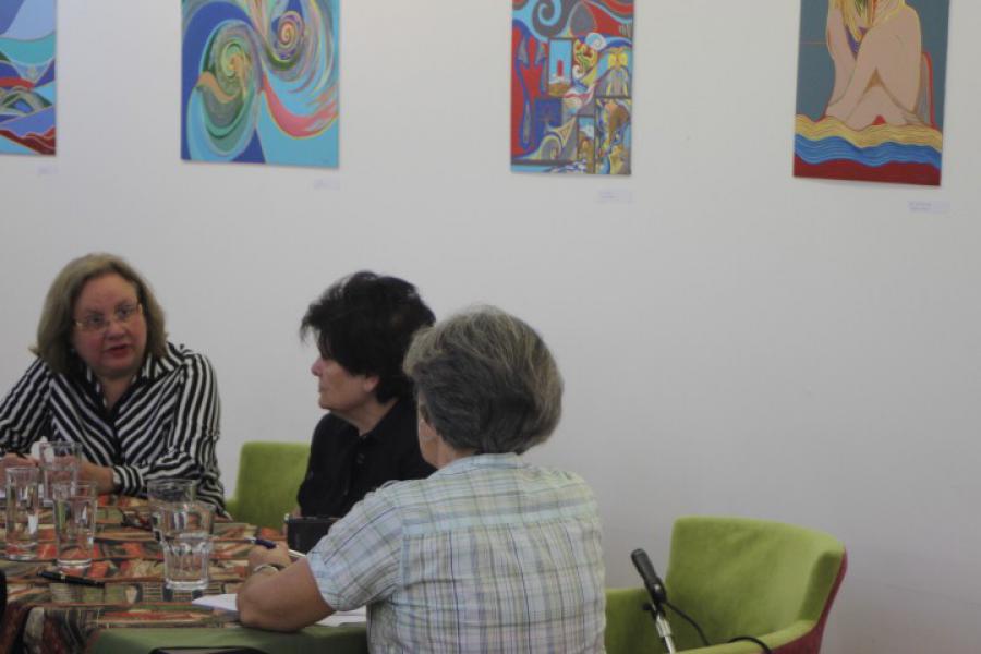 Entrevista de prensa sobre Cuba en la ciudad de Katerini 