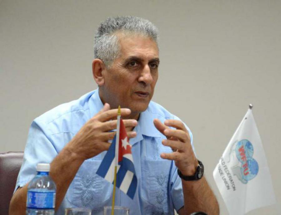 Condena lider sindical mundial bloqueo a Cuba 