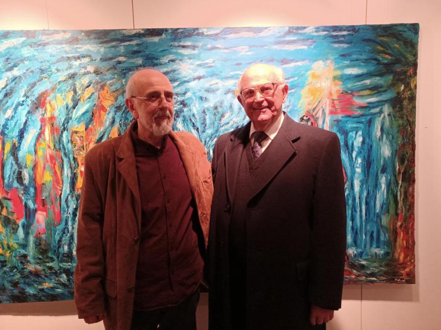 EXHIBITION OF PAINTINGS BY FOTIS GALANOPOULOS INAUGURATED IN ATHENS