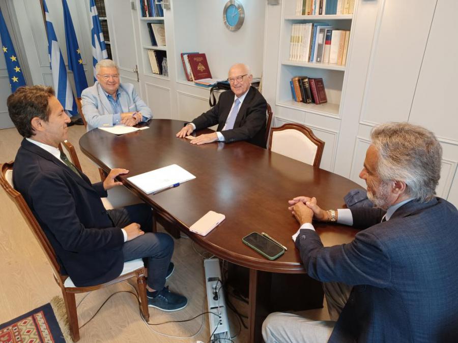 INTERVIEW OF THE AMBASSADOR OF CUBA WITH THE SECRETARY GENERAL OF THE GREEK FOREIGN AFFAIRS