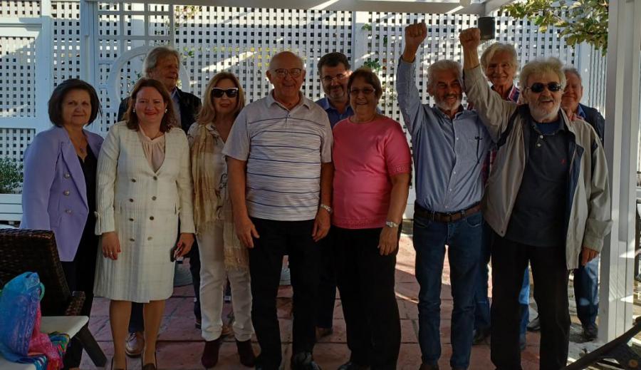 MEETING WITH REPRESENTATIVES OF THE FRIENDSHIP ASSOCIATION WITH CUBA IN KALAMATA