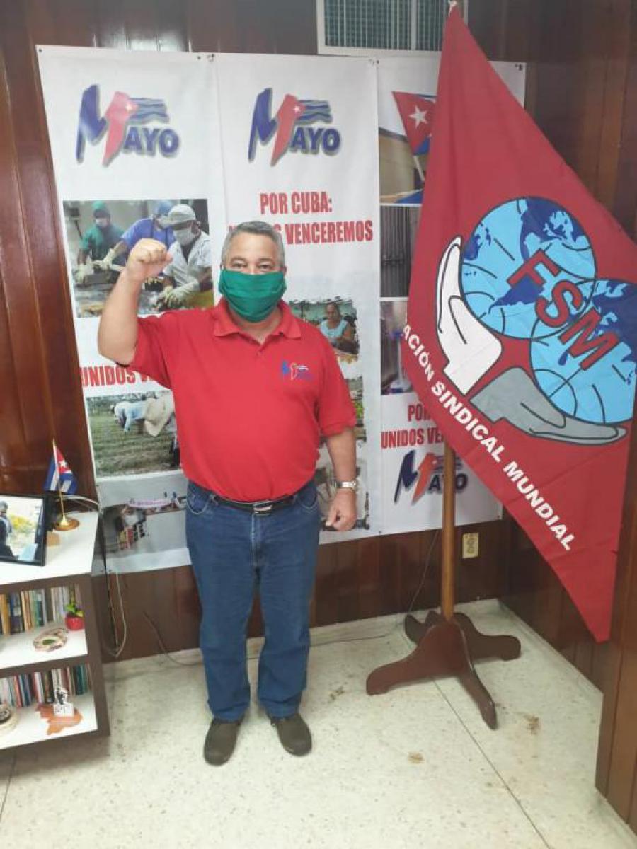 Message of the CTC Cuba General Secretary to the world working class on the occasion of 2020 May Day