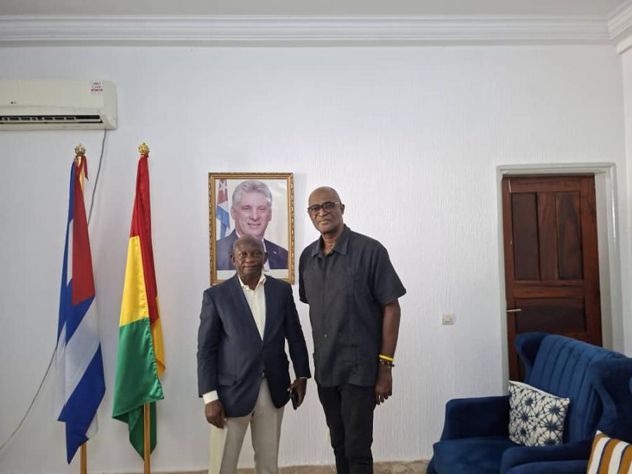 Cent ans avec Fidel: Rencontre de l’Ambassadeur de Cuba avec l’ancien Secrétaire Général par intérim du PDG-RDA