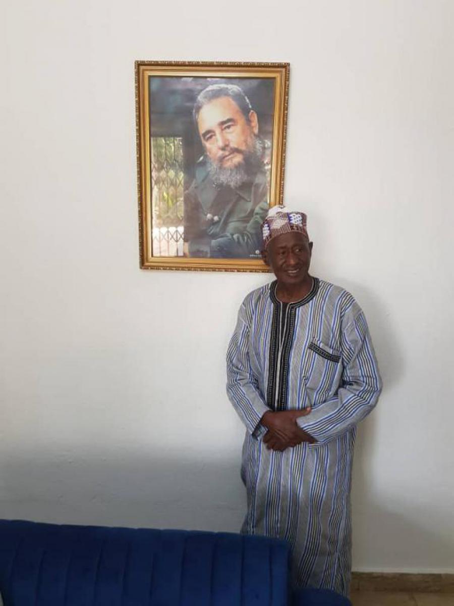 Solidarité avec Cuba en République de Guinée.
