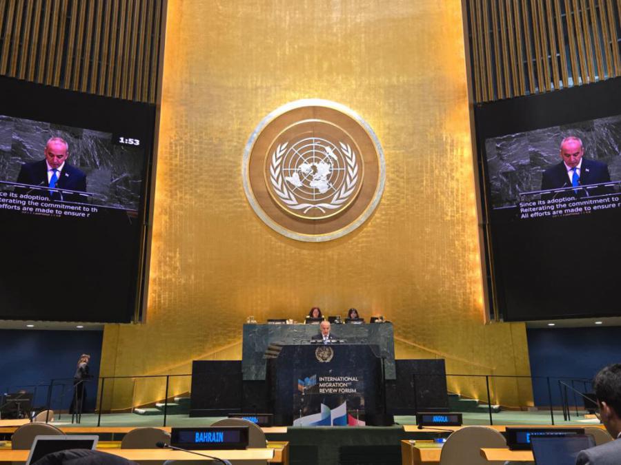 Cuba denuncia en la ONU, en Foro de Examen de la Migración Internacional, el impacto del bloqueo de EEUU sobre los flujos migratorios.