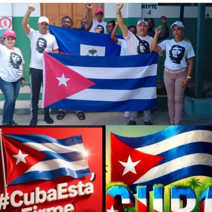Aujourd’hui, 1er mai, Journée internationale des travailleurs, nous, les membres de la Brigade médicale cubaine en Haïti, réaffirmons notre engagement en faveur de la santé, de la solidarité et de la vie.