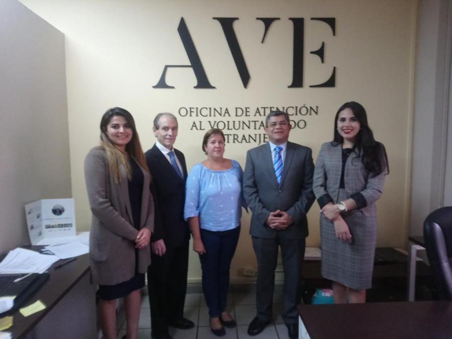 En la Oficina de Atención al Voluntariado Extranjero