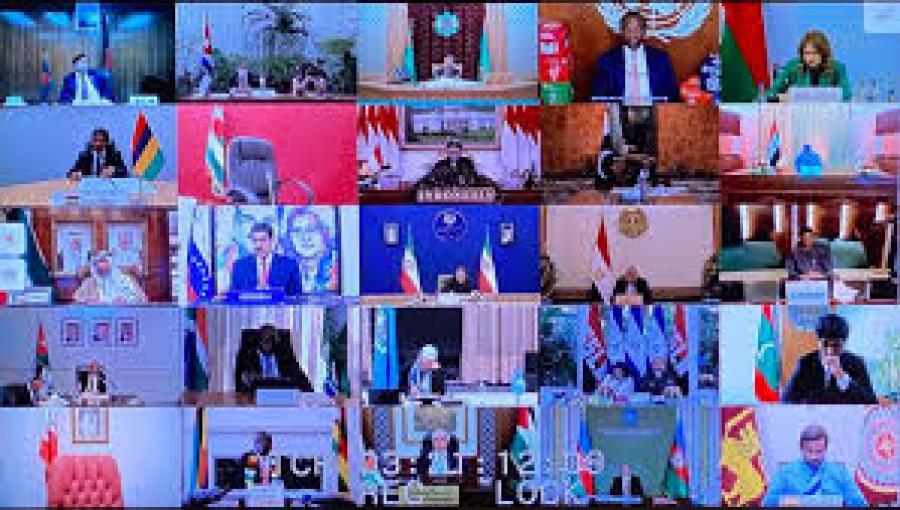 DECLARATION Online Summit level Meeting of the Non-Aligned Movement Contact Group in response to Covid-19 