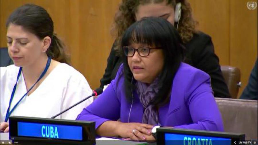 Cuba denuncia en Diálogo Interactivo sobre DDHH de Naciones Unidas, nueva maniobra estadounidense contra la isla