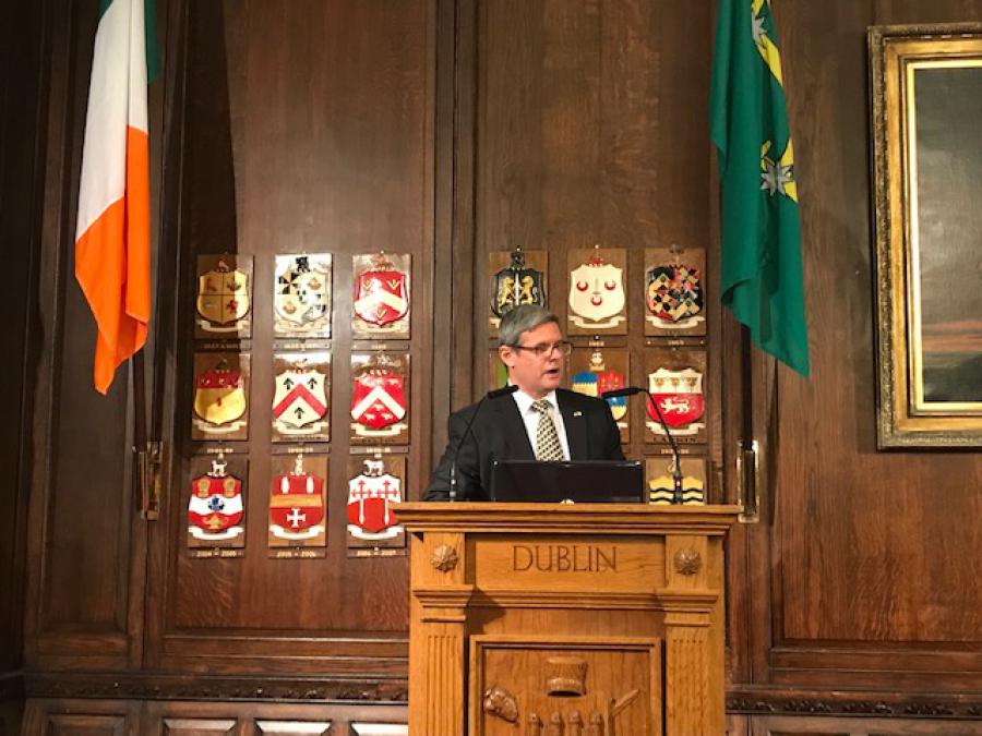 Celebra la Embajada de Cuba en Irlanda el 60 Aniversario del Triunfo de la Revolución.