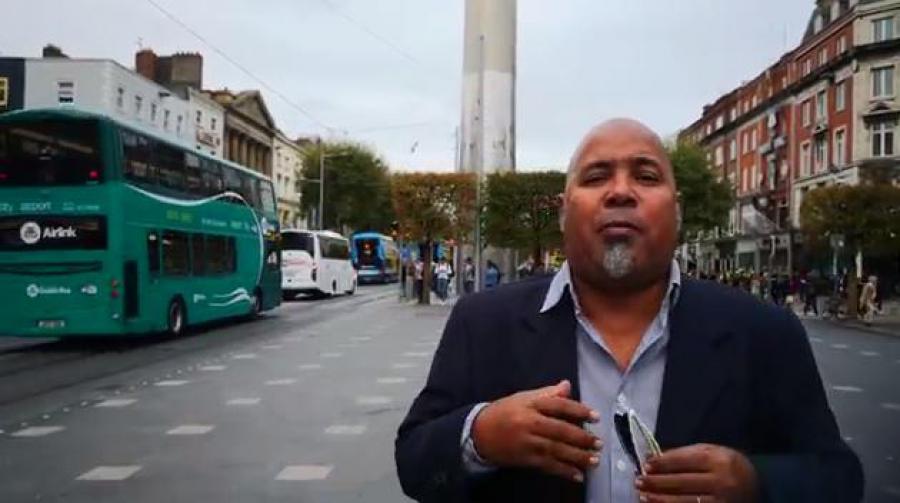 Alexis puts Pepper at the ISLA Festival in Dublin. Alexis puts Pepper at the ISLA Festival in Dublin.