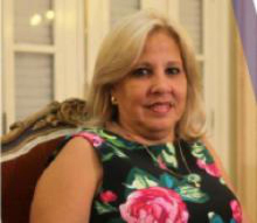 ¡Bienvenida a Irlanda!, viceministra de Relaciones Exteriores Ana Teresita González.