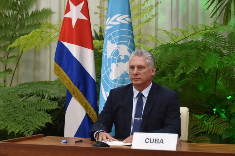 Intervención de Miguel Mario Díaz-Canel Bermúdez, Presidente de la República de Cuba, en el Debate General del 75 Período Ordinario de Sesiones de la Asamblea General de Naciones Unidas.