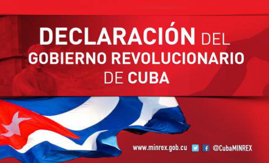 Cuba condena el sabotaje terrorista contra el sistema eléctrico de Venezuela.