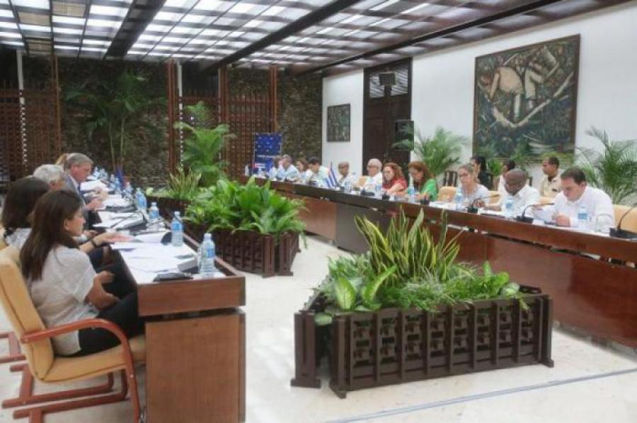 Sesiona en La Habana el primer Comité Conjunto entre Cuba y la Unión Europea.