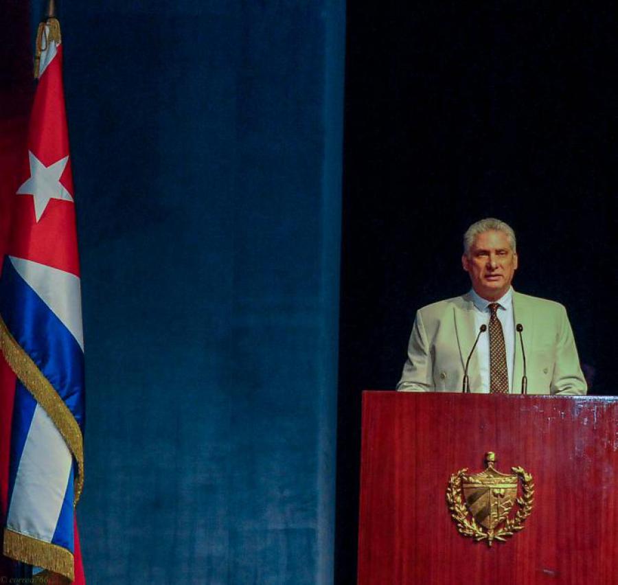 Que la política exterior cubana siga siendo una diplomacia de ¡Patria o Muerte!. Discurso de Miguel Díaz-Canel Bermúdez, Presidente de la República de Cuba, en acto por el aniversario 60 del MINREX. Sala Universal de las FAR. 23 de diciembre/2019.