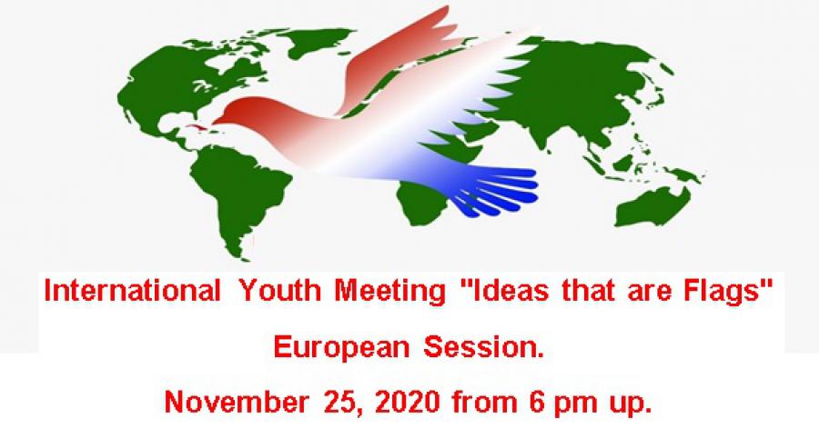 International Youth Meeting --Ideas which are flags--.