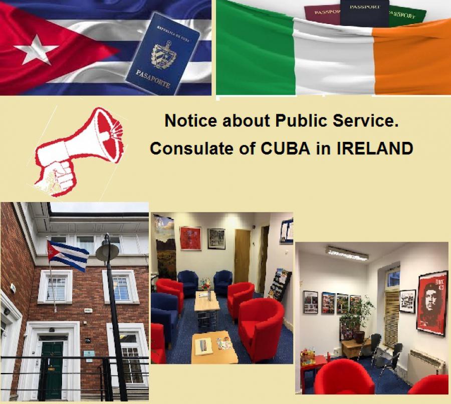 Notice about Public Service.
