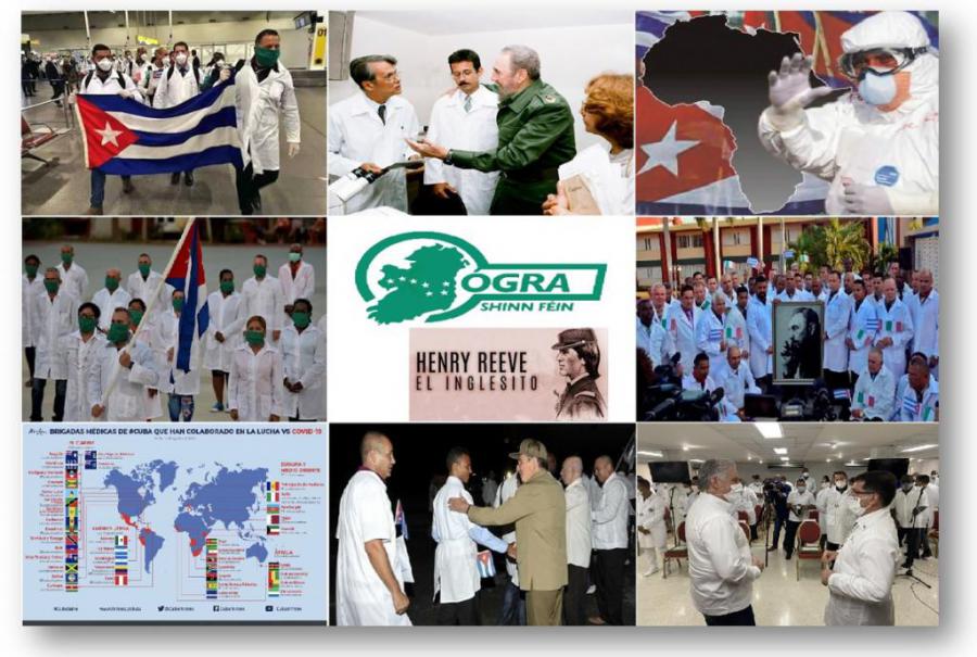 Organización juvenil irlandesa Ogra Shinn Féin expresó su apoyo a la nominación al Premio Nobel de la Paz a favor de la "Henry Reeve".