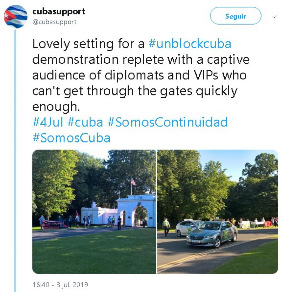 Solidaridad irlandesa se muestra activa en el enfrentamiento al bloqueo económico contra Cuba.