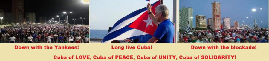 Speech delivered by Miguel Mario Díaz-Canel Bermúdez, president of the Republic of Cuba, in the act of revolutionary reaffirmation, in the esplanade of La Piragua, Havana, on July 17, 2021, Year 63 of the Revolution.