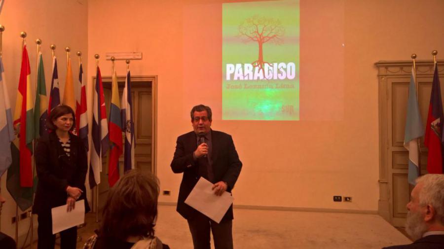 El Primer Secretario de la Embajada de Cuba en Italia a cargo de los temas culturales, Jesús Caballero Rodríguez presenta una síntesis de la vida y obra del escritor cubano José Lezama Lima. 