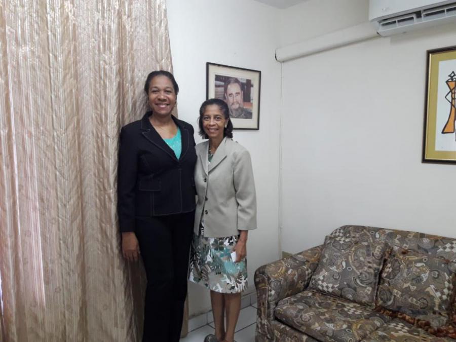 Cuban diplomat thanks the historic Jamaican Parliament's condemnation of the US blockade