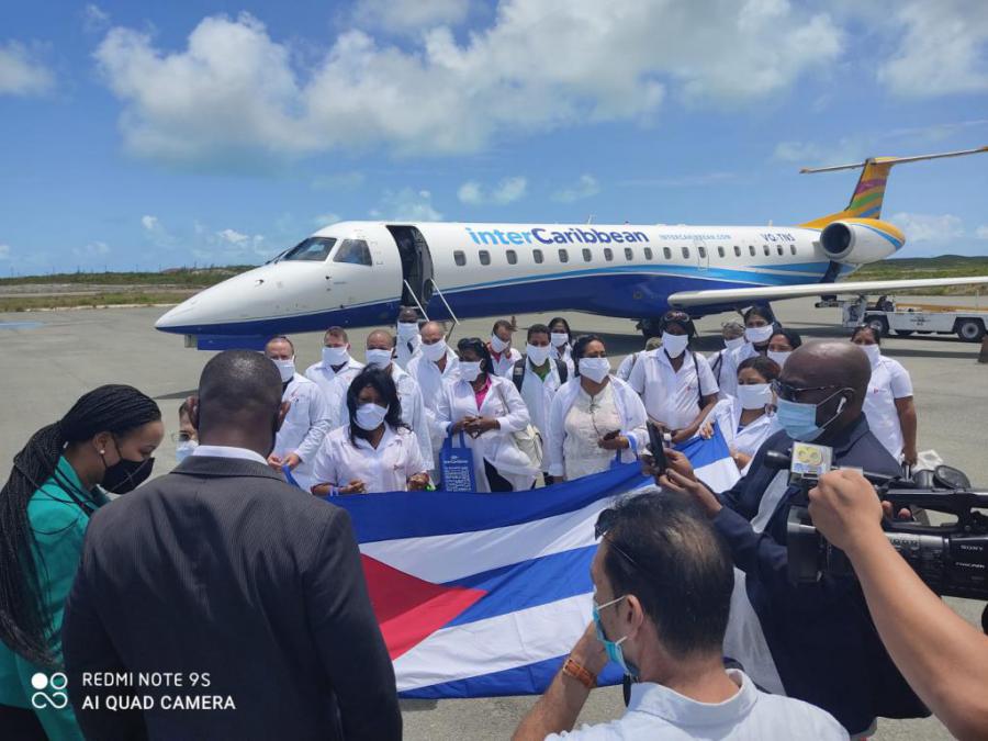 La Brigada Henry Reeve de colaboración de Cuba presente hoy en Islas Turcas y Caicos está lista y a la espera de concluir la cuarentena para brindar salud ante el azote de la Covid-19.