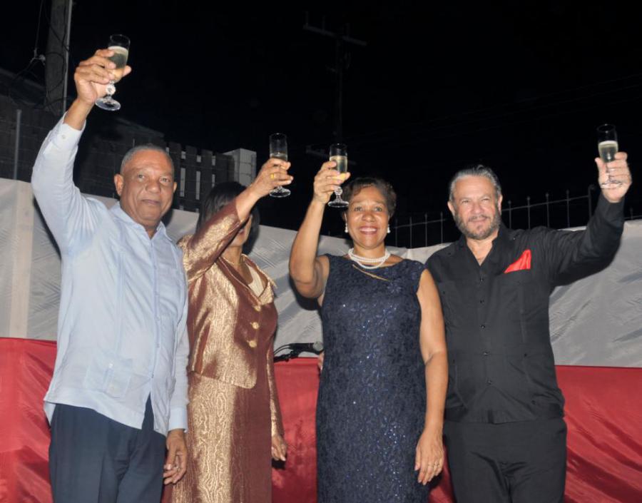 The Embassy of the Republic of Cuba in this capital celebrated the 61st Anniversary of the Triumph of the Revolution in a colourful ceremony, marked by a high attendance of friends of Cuba.