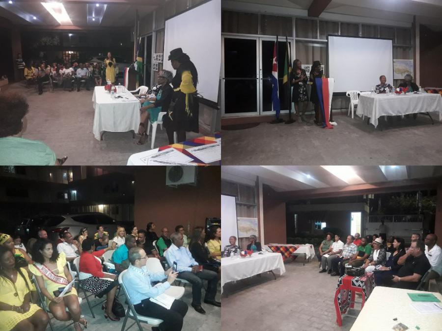 En la noche del viernes 21 de febrero, se realizó en la Embajada de Cuba Segunda Sesión de Desarrollo Profesional para la comunidad cubana residente en Jamaica.