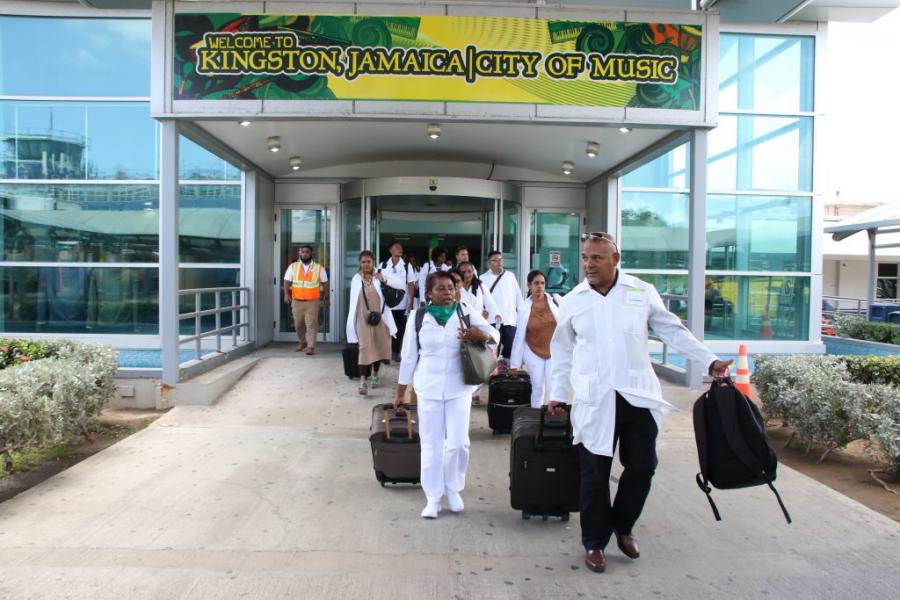 Welcome Message to the Cuban Medical Brigade, and in recognition of the will of all Cuban health care professionals in Jamaica to support the Jamaican people’s fight against the coronavirus pandemic.