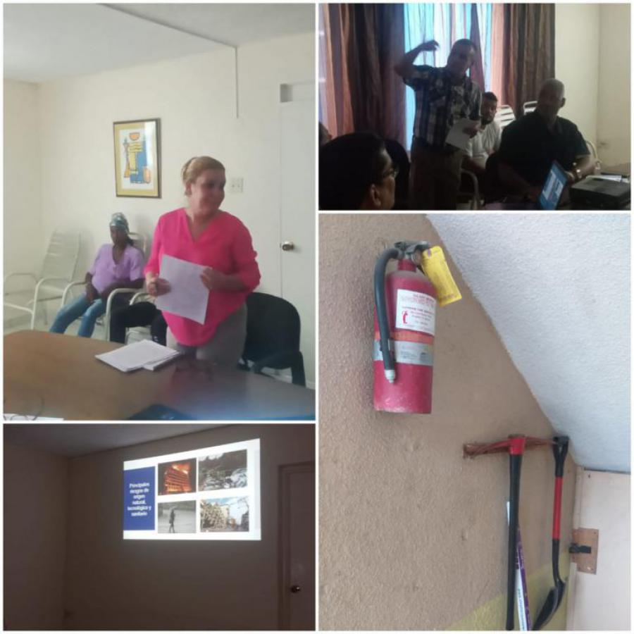 Cuban state mission in Jamaica carries out Meteoro 2023 exercise.